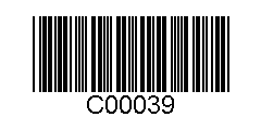 button to view code 3 of 9 symbology