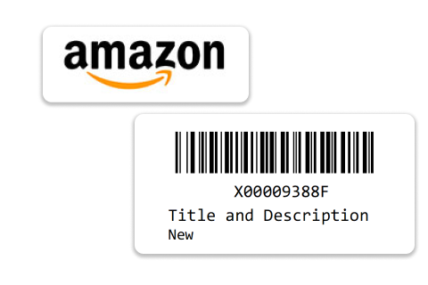 Micmi Multipurpose Barcode Labels - 2.36x1.18 Inch, 800 Count For SKU, UPC, FBA FNSKU