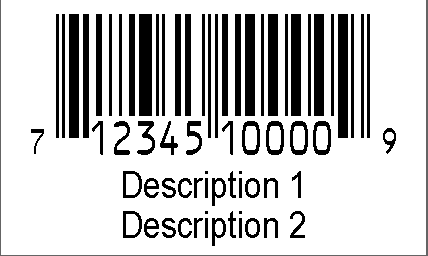 not actual size