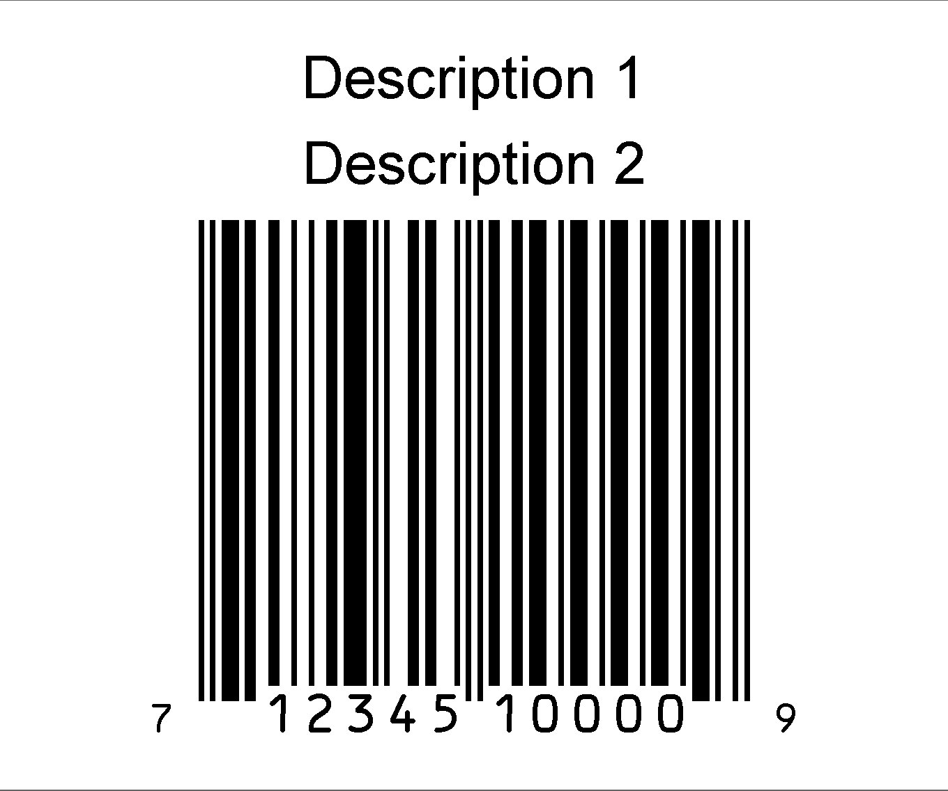 not actual size