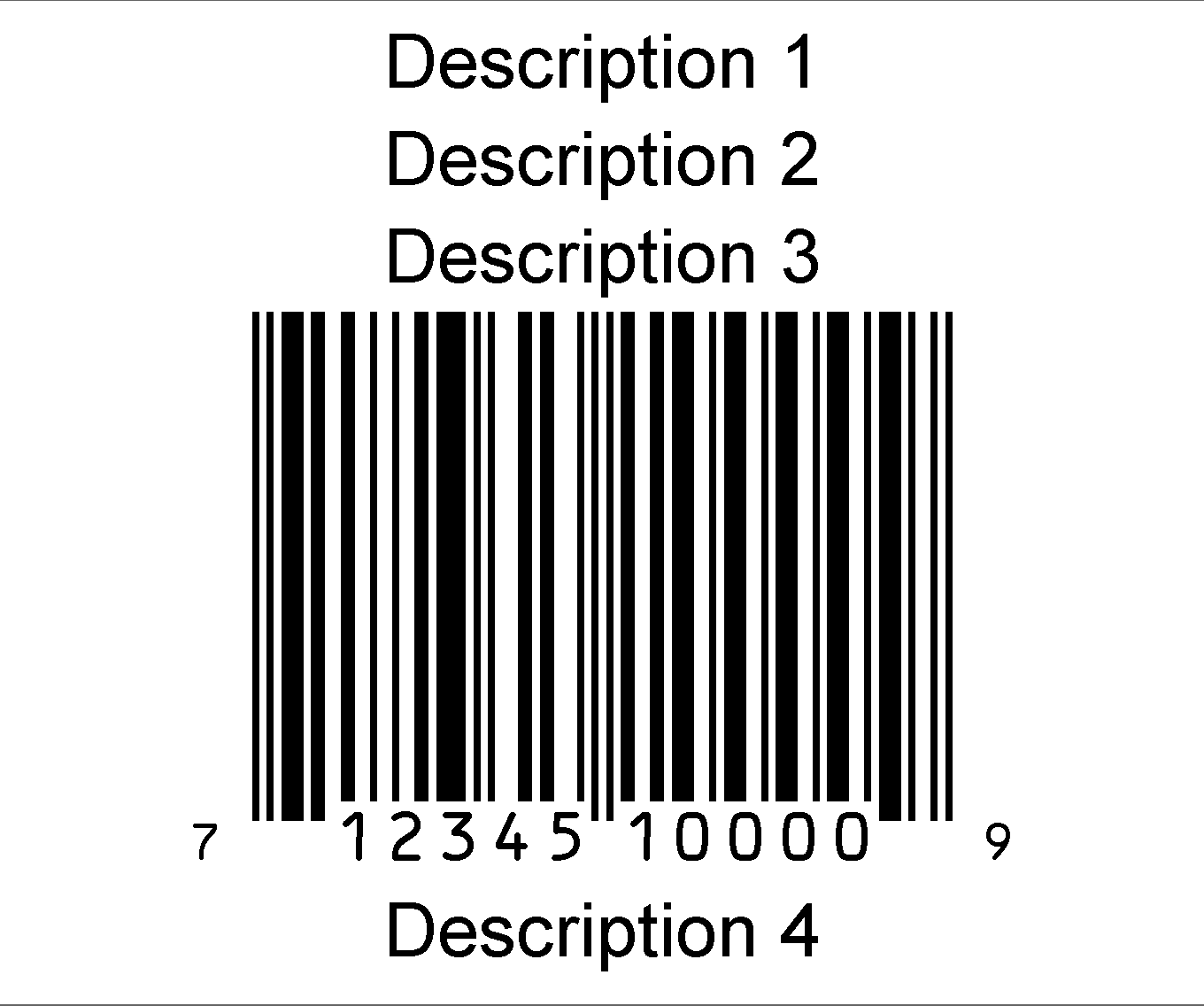 not actual size