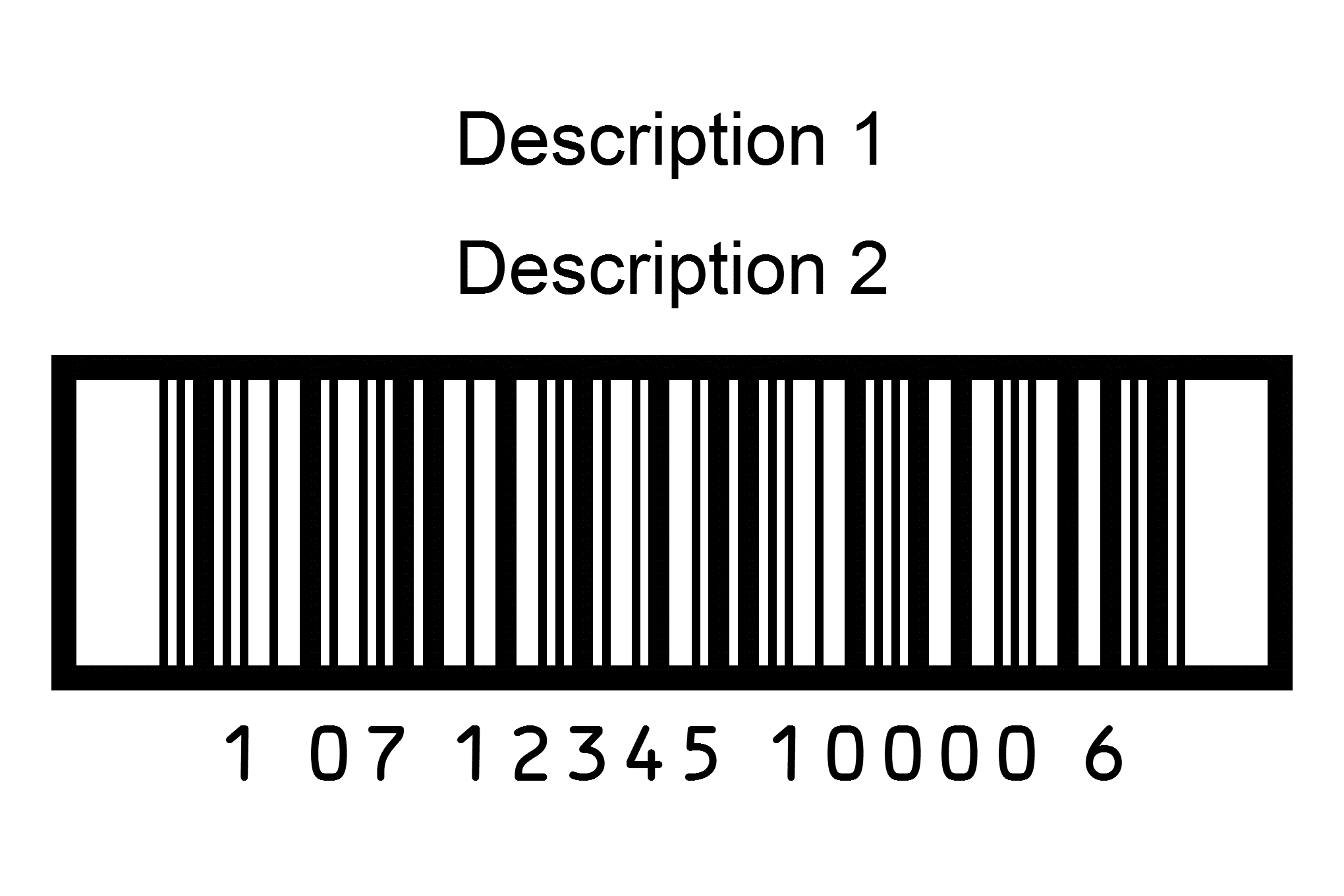 not actual size