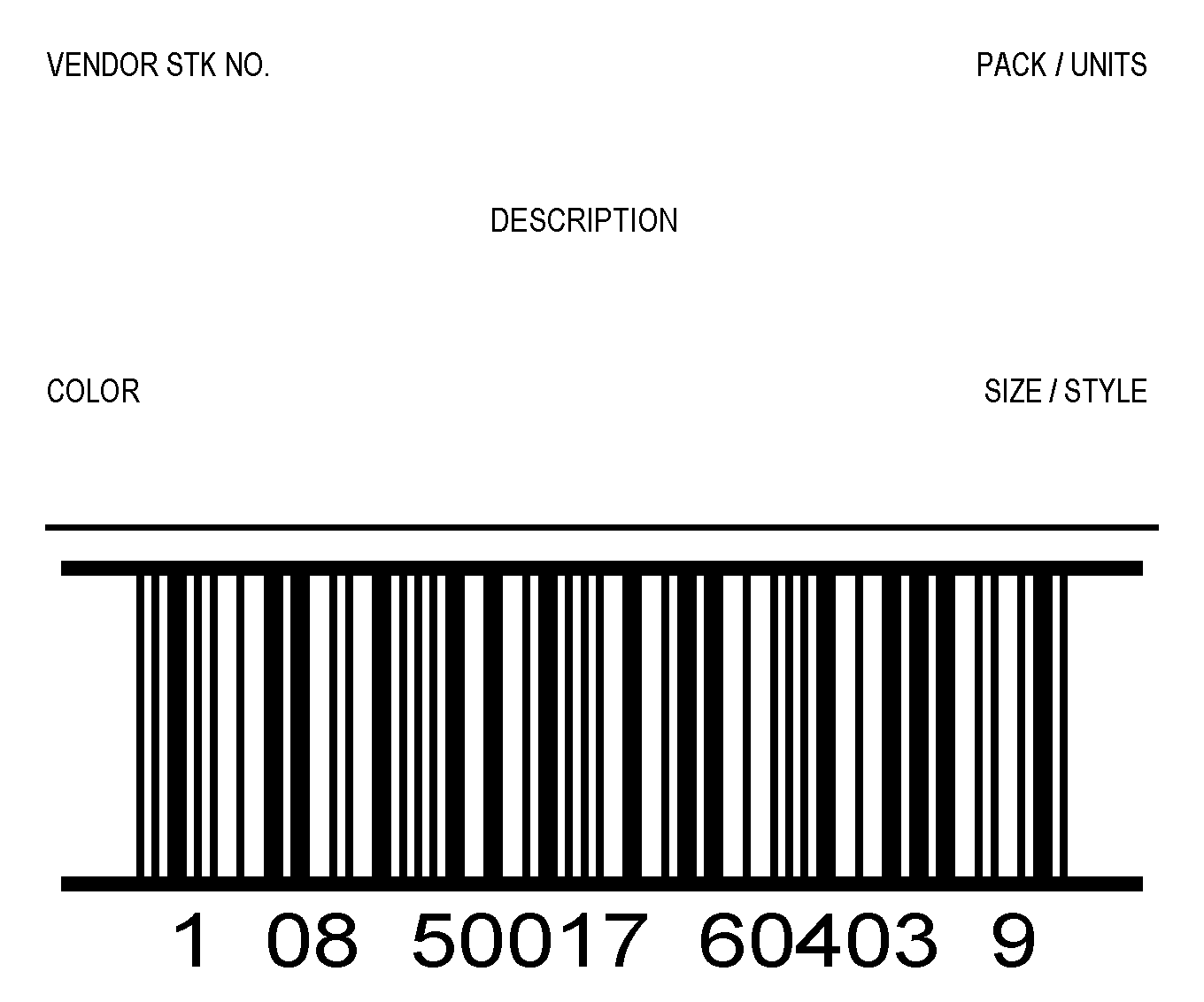 Click to order layout