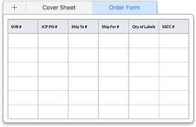 example gs1-128 order form when every number is provided